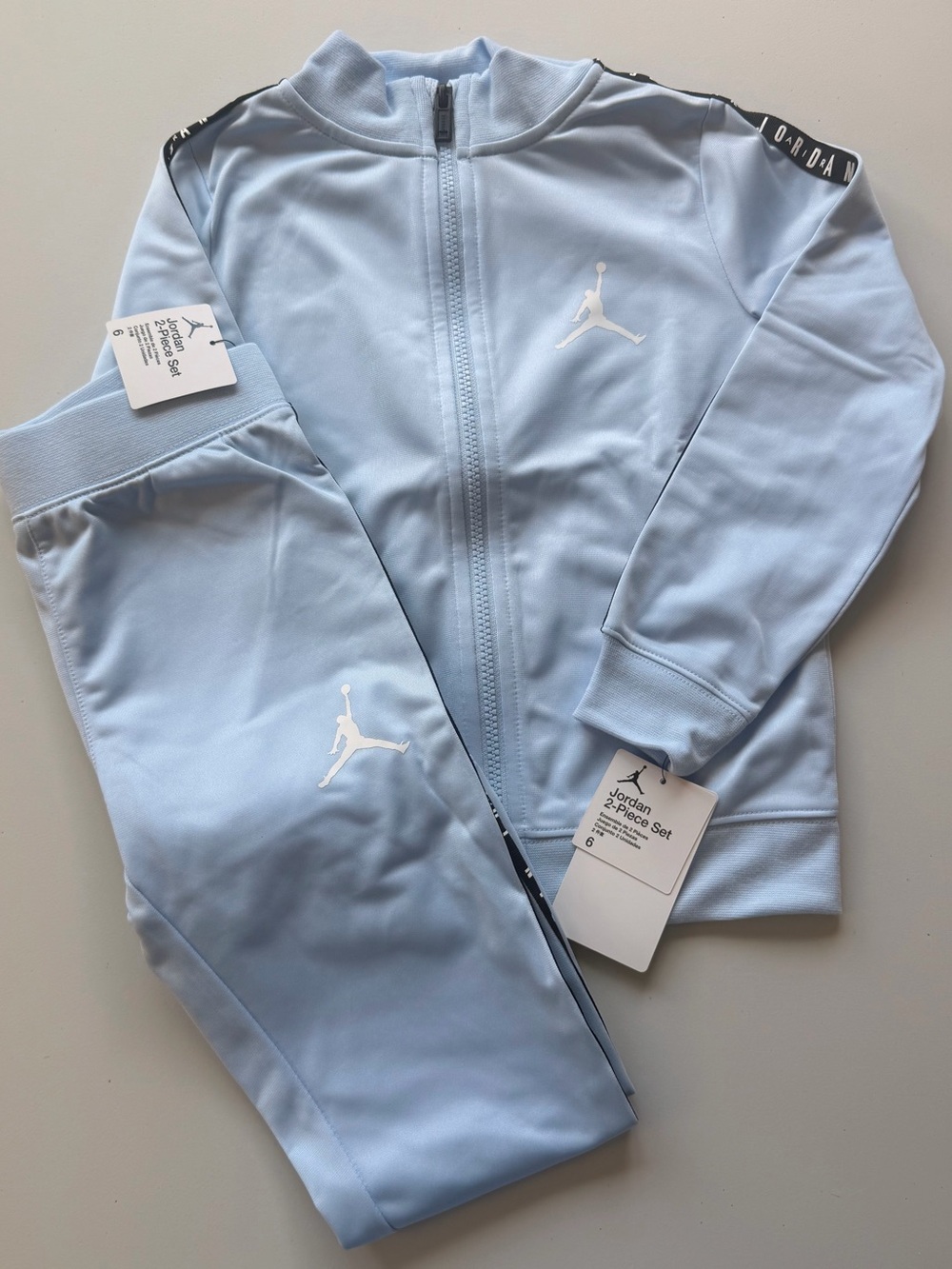 Jordan Kids Light Blue Track Jacket & Joggers